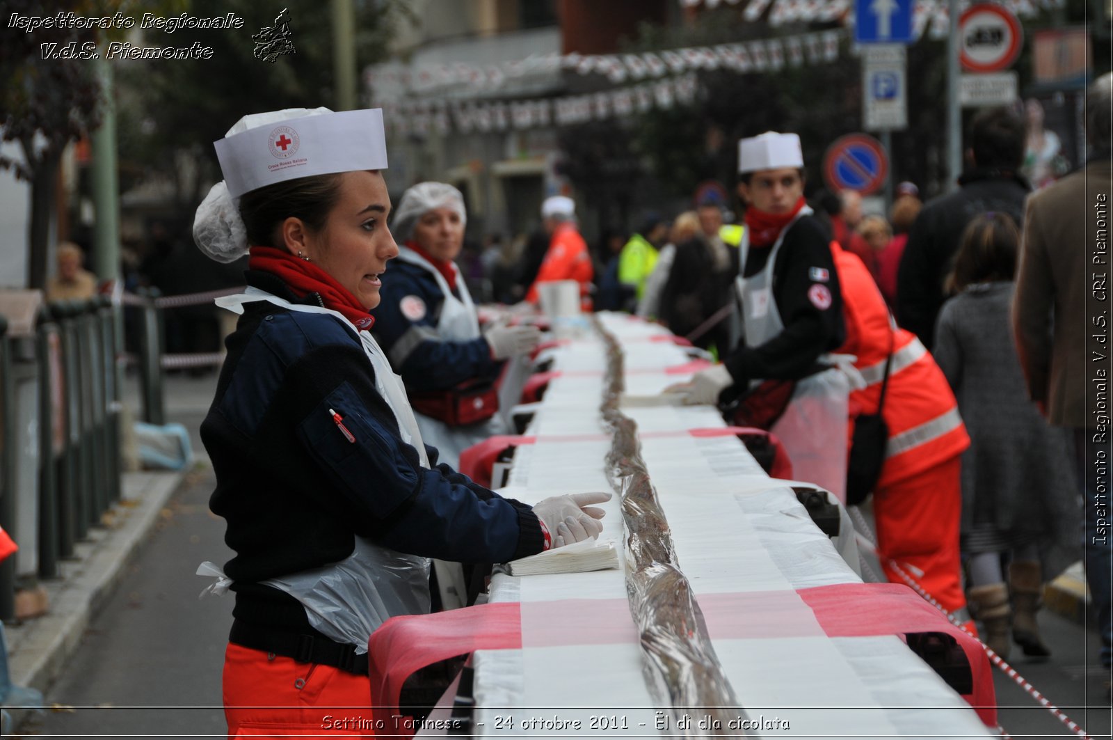 Settimo Torinese  - 24 ottobre 2011 - l d dla cicolata -  Croce Rossa Italiana - Ispettorato Regionale Volontari del Soccorso Piemonte