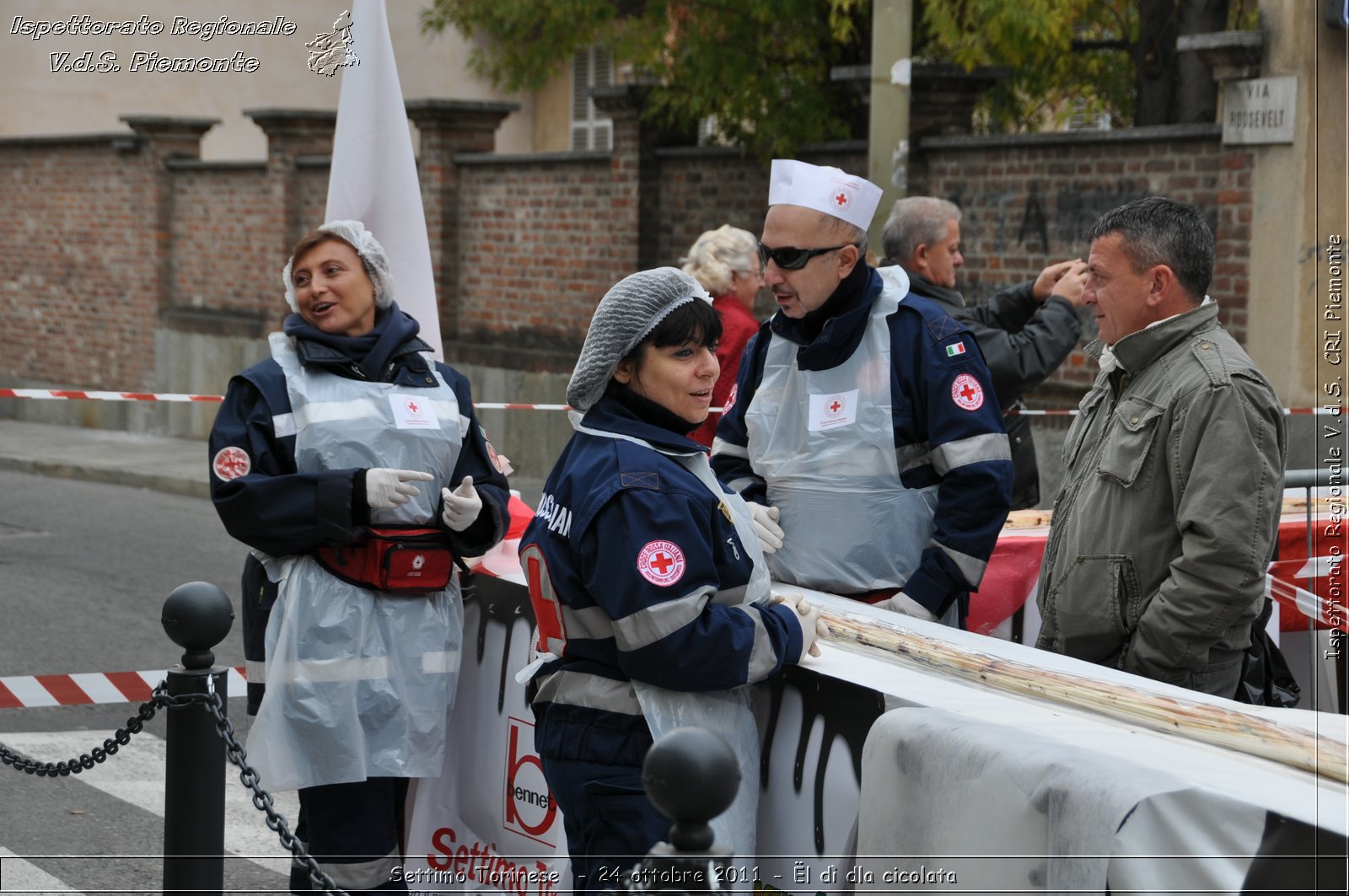 Settimo Torinese  - 24 ottobre 2011 - l d dla cicolata -  Croce Rossa Italiana - Ispettorato Regionale Volontari del Soccorso Piemonte