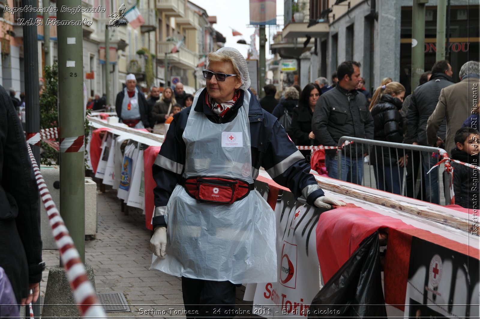 Settimo Torinese  - 24 ottobre 2011 - l d dla cicolata -  Croce Rossa Italiana - Ispettorato Regionale Volontari del Soccorso Piemonte