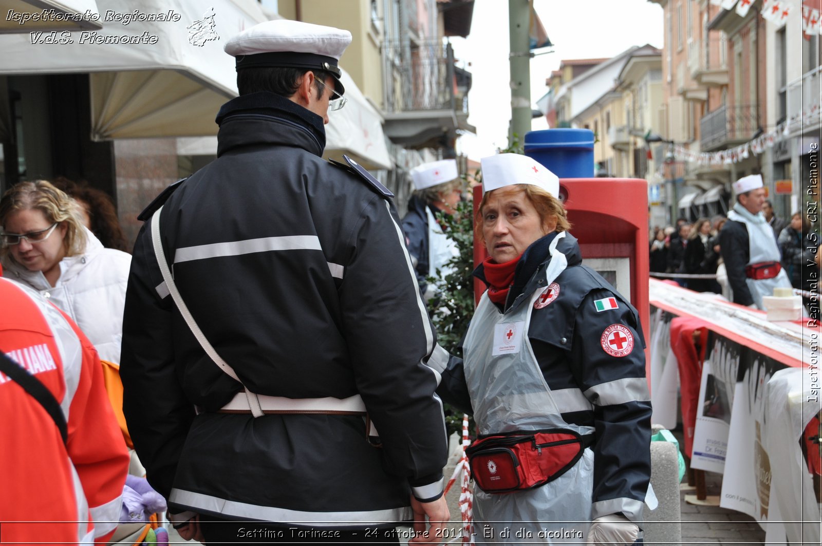 Settimo Torinese  - 24 ottobre 2011 - l d dla cicolata -  Croce Rossa Italiana - Ispettorato Regionale Volontari del Soccorso Piemonte