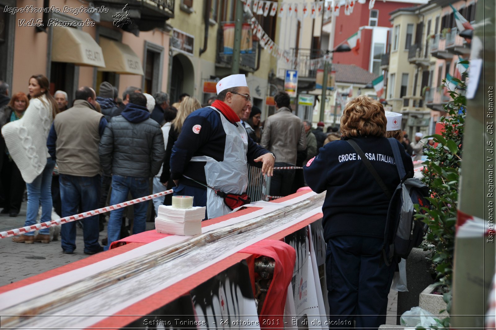 Settimo Torinese  - 24 ottobre 2011 - l d dla cicolata -  Croce Rossa Italiana - Ispettorato Regionale Volontari del Soccorso Piemonte