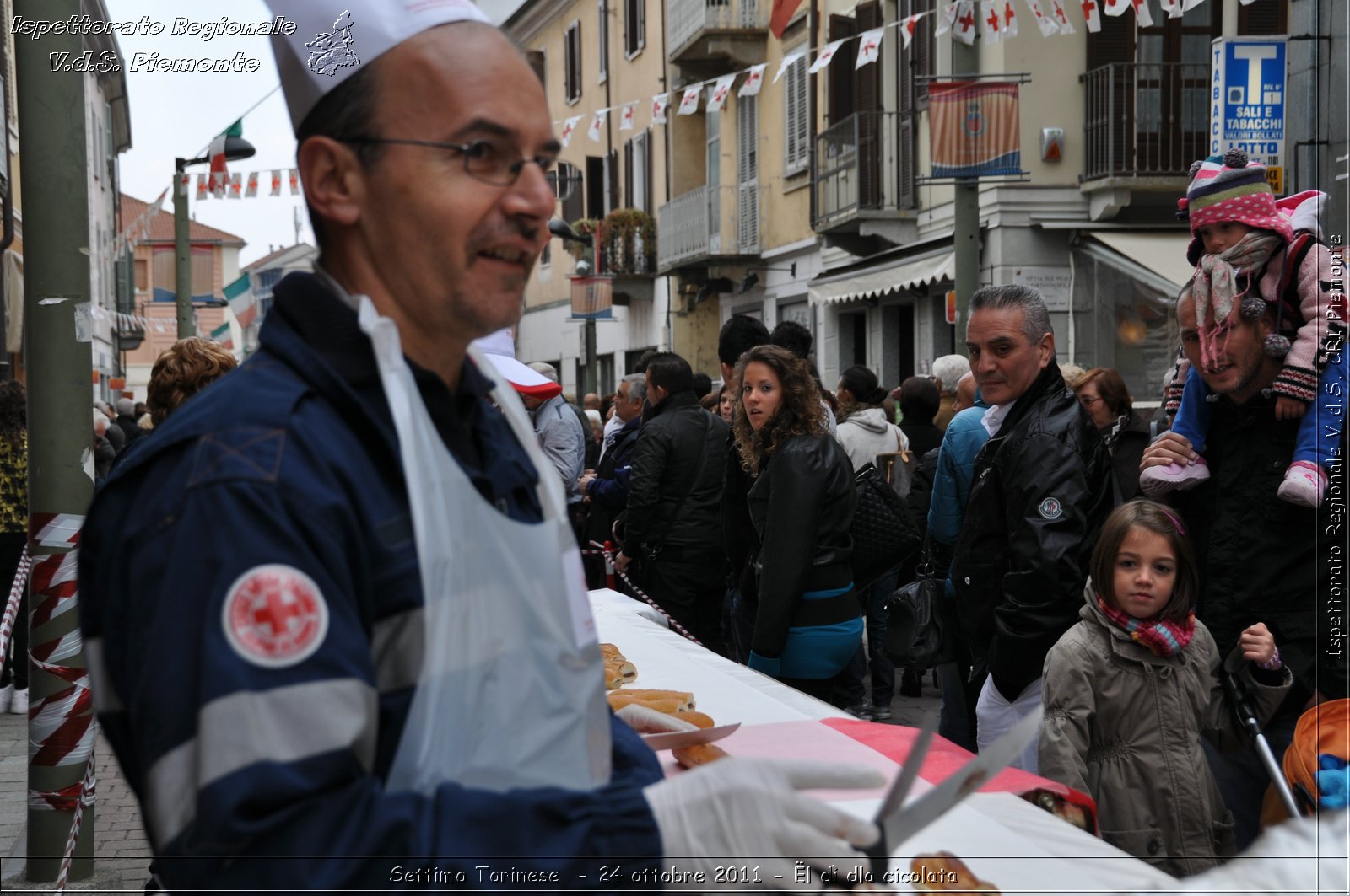 Settimo Torinese  - 24 ottobre 2011 - l d dla cicolata -  Croce Rossa Italiana - Ispettorato Regionale Volontari del Soccorso Piemonte