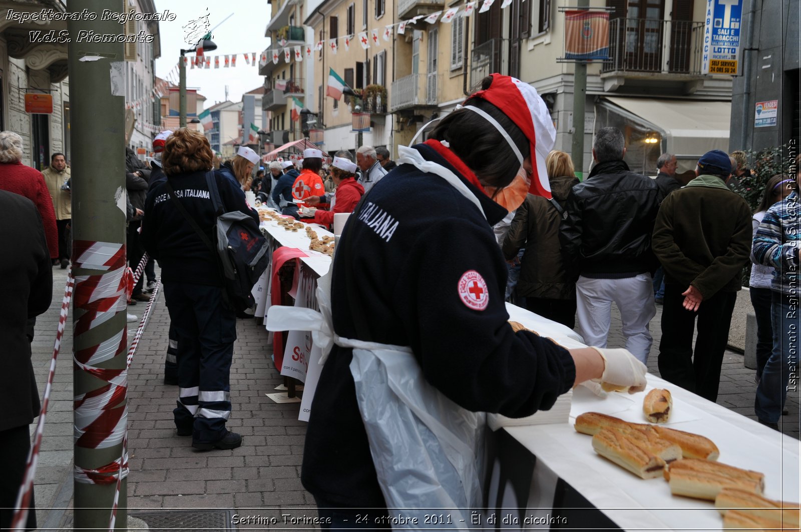 Settimo Torinese  - 24 ottobre 2011 - l d dla cicolata -  Croce Rossa Italiana - Ispettorato Regionale Volontari del Soccorso Piemonte