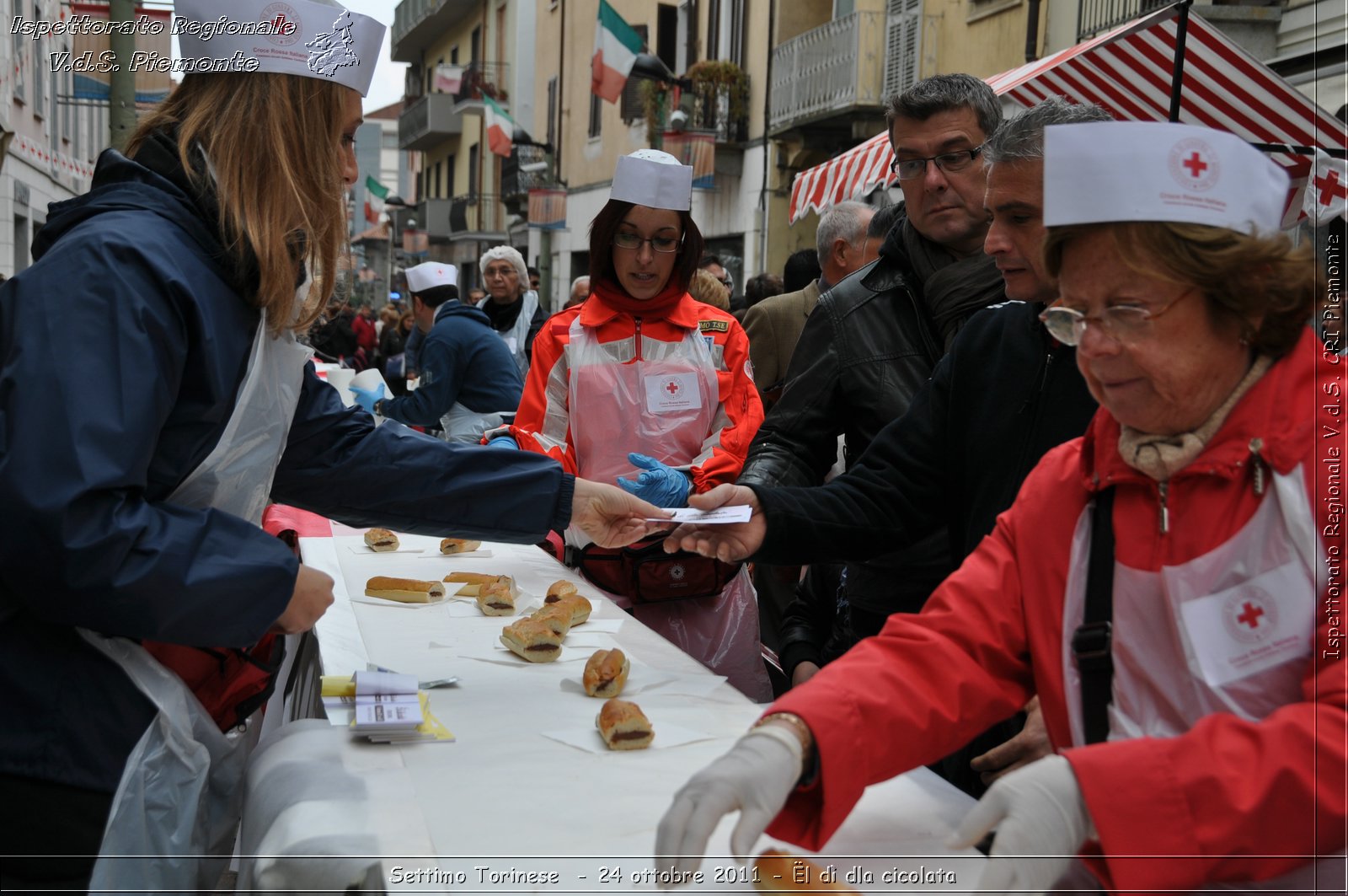 Settimo Torinese  - 24 ottobre 2011 - l d dla cicolata -  Croce Rossa Italiana - Ispettorato Regionale Volontari del Soccorso Piemonte