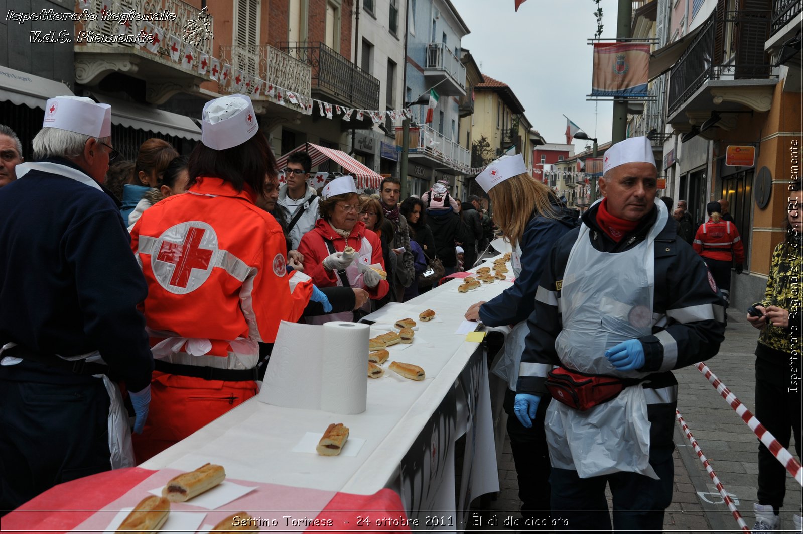 Settimo Torinese  - 24 ottobre 2011 - l d dla cicolata -  Croce Rossa Italiana - Ispettorato Regionale Volontari del Soccorso Piemonte