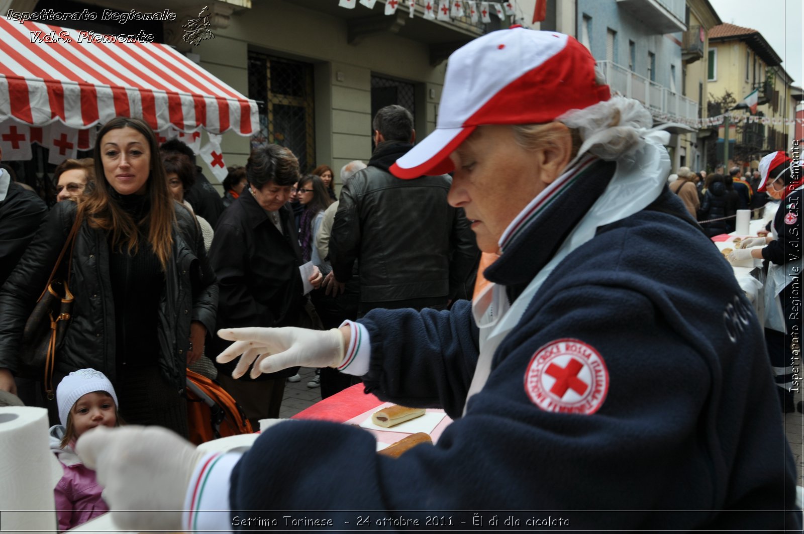 Settimo Torinese  - 24 ottobre 2011 - l d dla cicolata -  Croce Rossa Italiana - Ispettorato Regionale Volontari del Soccorso Piemonte