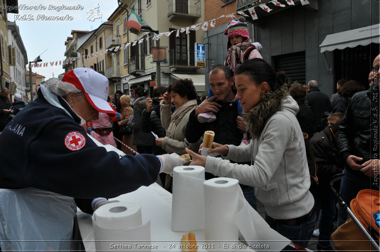 Settimo Torinese  - 24 ottobre 2011 - l d dla cicolata -  Croce Rossa Italiana - Ispettorato Regionale Volontari del Soccorso Piemonte