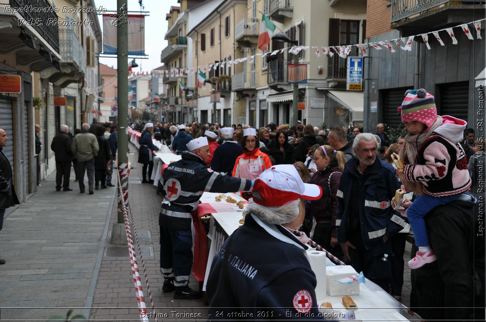 Settimo Torinese  - 24 ottobre 2011 - l d dla cicolata -  Croce Rossa Italiana - Ispettorato Regionale Volontari del Soccorso Piemonte