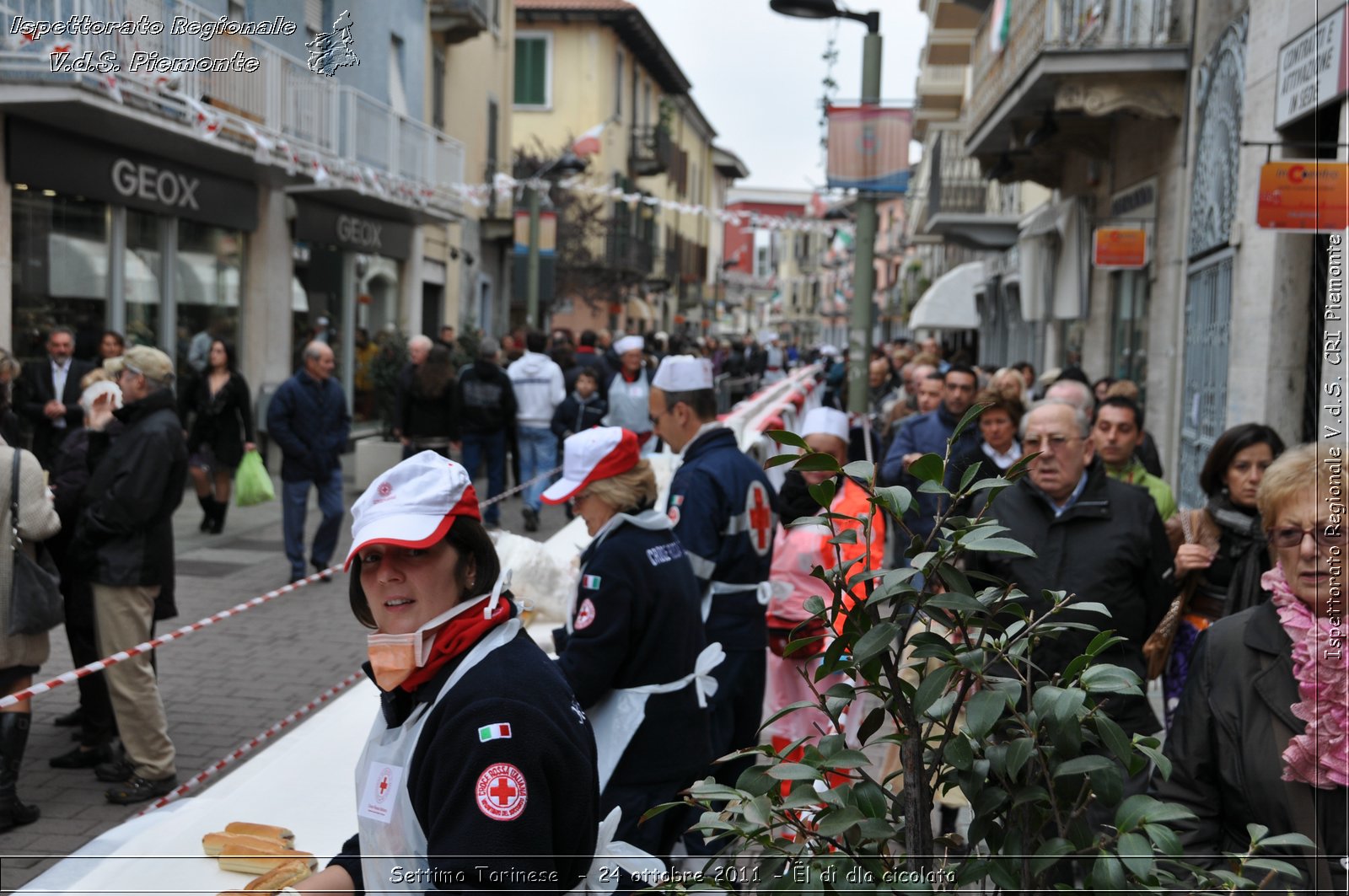 Settimo Torinese  - 24 ottobre 2011 - l d dla cicolata -  Croce Rossa Italiana - Ispettorato Regionale Volontari del Soccorso Piemonte