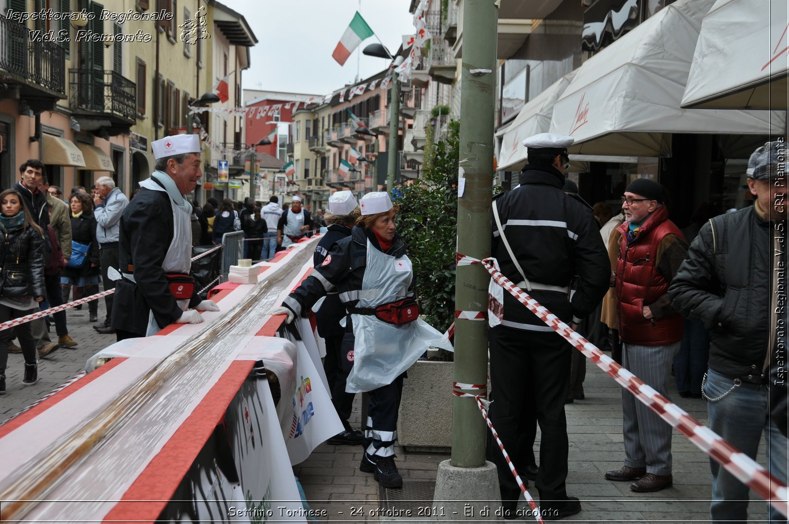 Settimo Torinese  - 24 ottobre 2011 - l d dla cicolata -  Croce Rossa Italiana - Ispettorato Regionale Volontari del Soccorso Piemonte