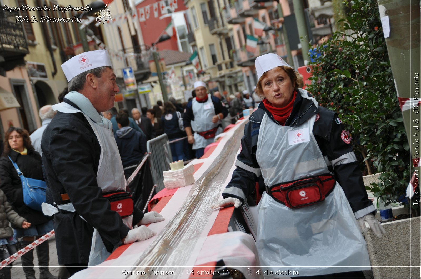 Settimo Torinese  - 24 ottobre 2011 - l d dla cicolata -  Croce Rossa Italiana - Ispettorato Regionale Volontari del Soccorso Piemonte