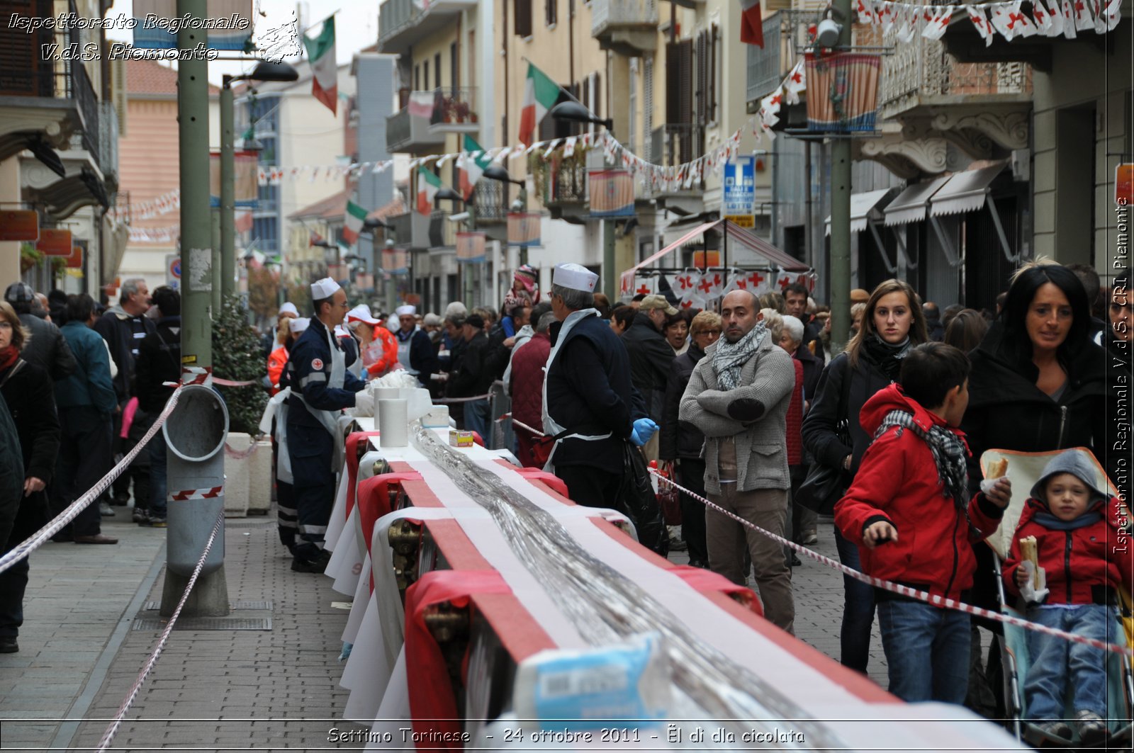 Settimo Torinese  - 24 ottobre 2011 - l d dla cicolata -  Croce Rossa Italiana - Ispettorato Regionale Volontari del Soccorso Piemonte