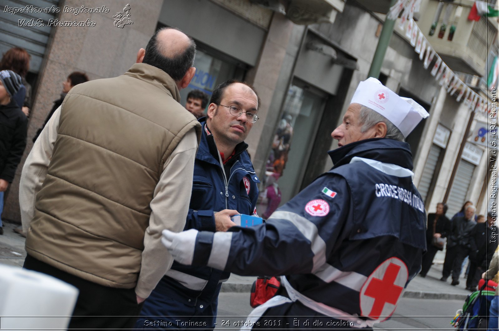 Settimo Torinese  - 24 ottobre 2011 - l d dla cicolata -  Croce Rossa Italiana - Ispettorato Regionale Volontari del Soccorso Piemonte