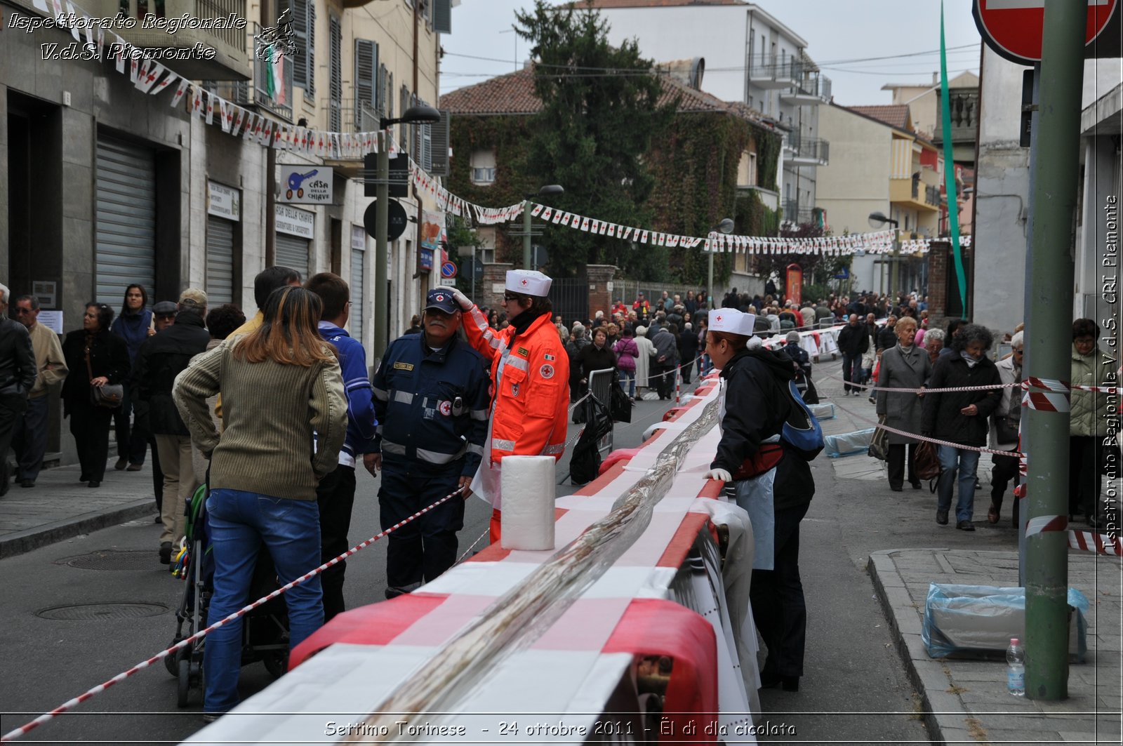 Settimo Torinese  - 24 ottobre 2011 - l d dla cicolata -  Croce Rossa Italiana - Ispettorato Regionale Volontari del Soccorso Piemonte