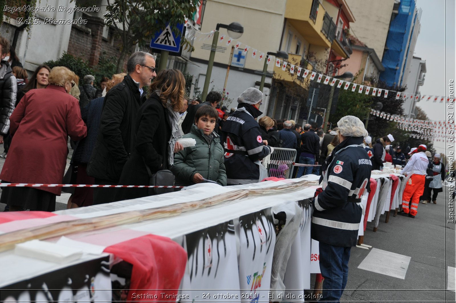 Settimo Torinese  - 24 ottobre 2011 - l d dla cicolata -  Croce Rossa Italiana - Ispettorato Regionale Volontari del Soccorso Piemonte