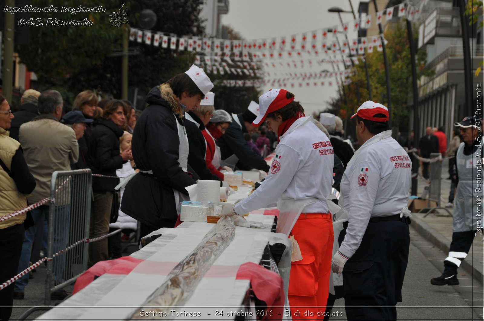 Settimo Torinese  - 24 ottobre 2011 - l d dla cicolata -  Croce Rossa Italiana - Ispettorato Regionale Volontari del Soccorso Piemonte