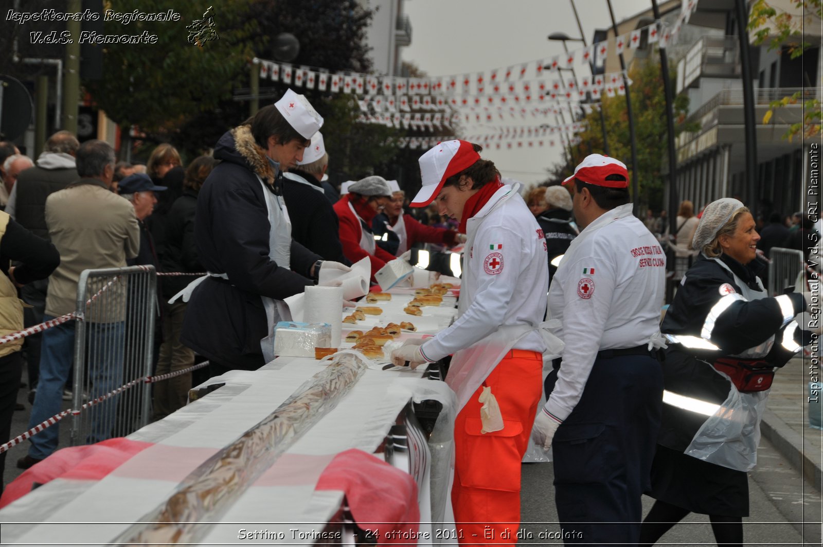 Settimo Torinese  - 24 ottobre 2011 - l d dla cicolata -  Croce Rossa Italiana - Ispettorato Regionale Volontari del Soccorso Piemonte