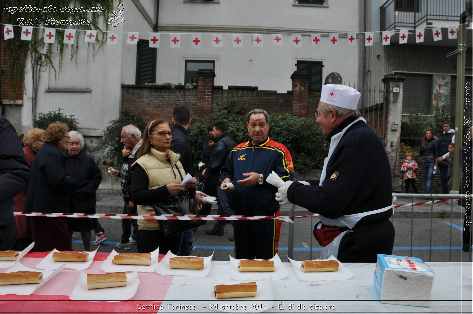 Settimo Torinese  - 24 ottobre 2011 - l d dla cicolata -  Croce Rossa Italiana - Ispettorato Regionale Volontari del Soccorso Piemonte