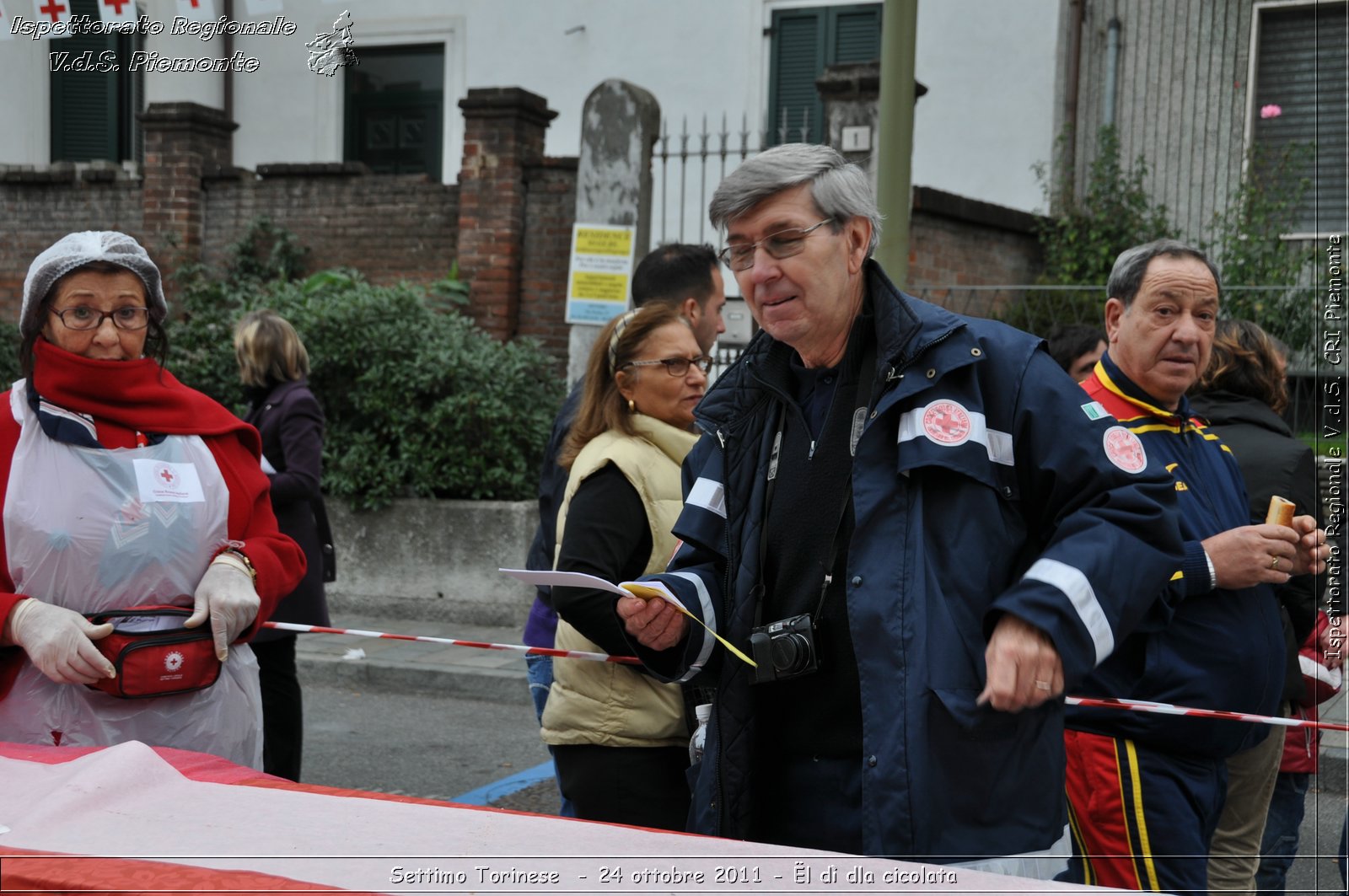 Settimo Torinese  - 24 ottobre 2011 - l d dla cicolata -  Croce Rossa Italiana - Ispettorato Regionale Volontari del Soccorso Piemonte