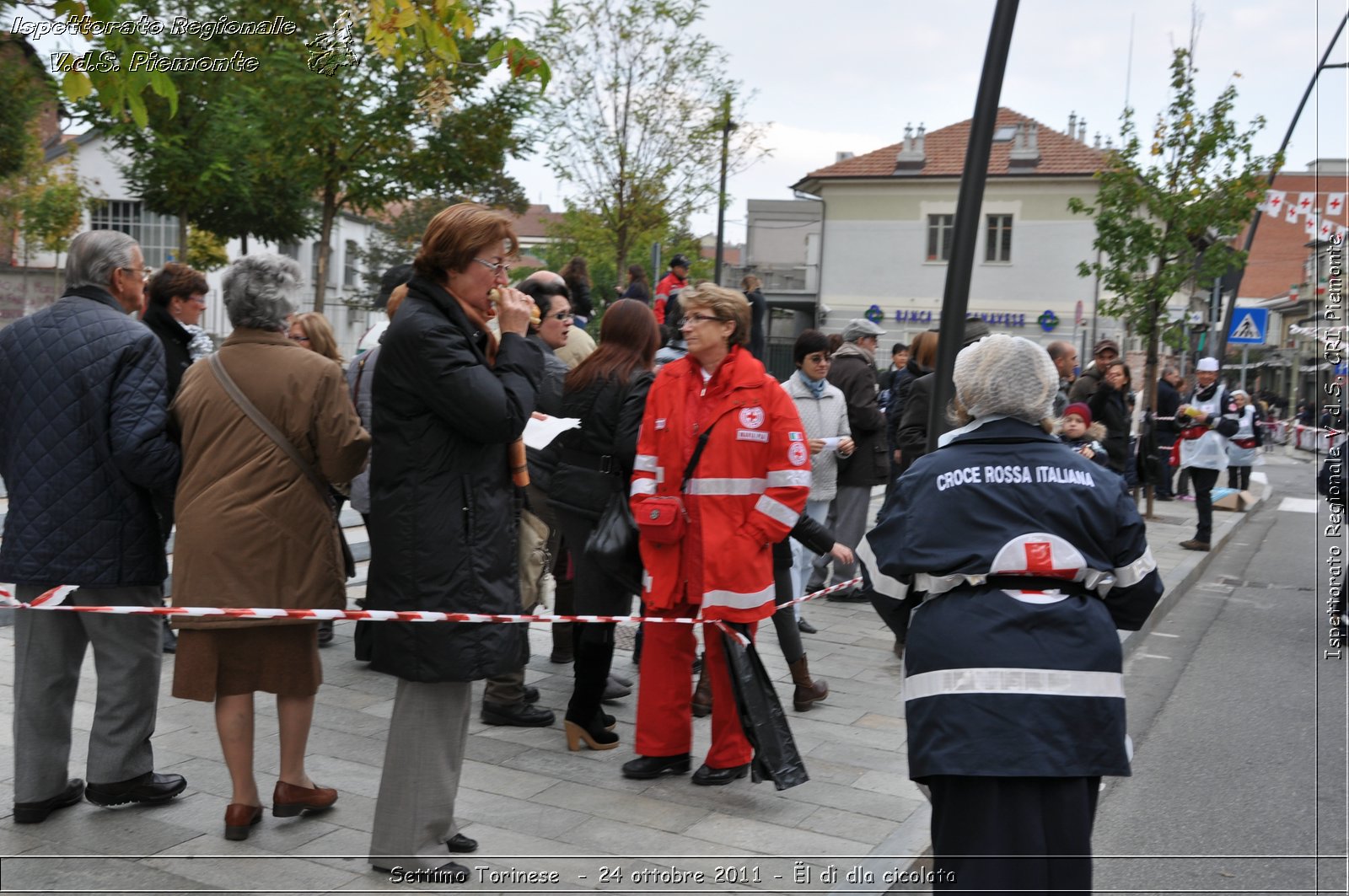 Settimo Torinese  - 24 ottobre 2011 - l d dla cicolata -  Croce Rossa Italiana - Ispettorato Regionale Volontari del Soccorso Piemonte