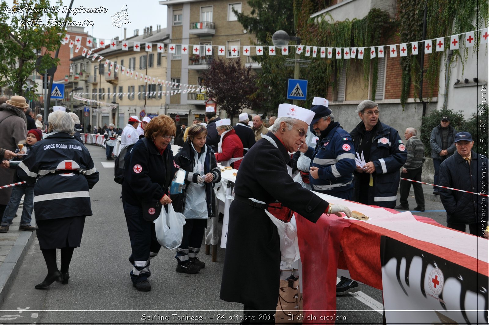 Settimo Torinese  - 24 ottobre 2011 - l d dla cicolata -  Croce Rossa Italiana - Ispettorato Regionale Volontari del Soccorso Piemonte