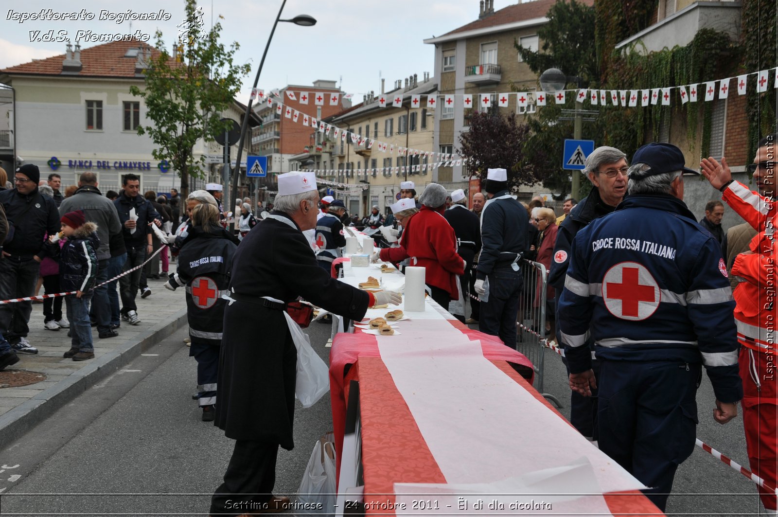 Settimo Torinese  - 24 ottobre 2011 - l d dla cicolata -  Croce Rossa Italiana - Ispettorato Regionale Volontari del Soccorso Piemonte