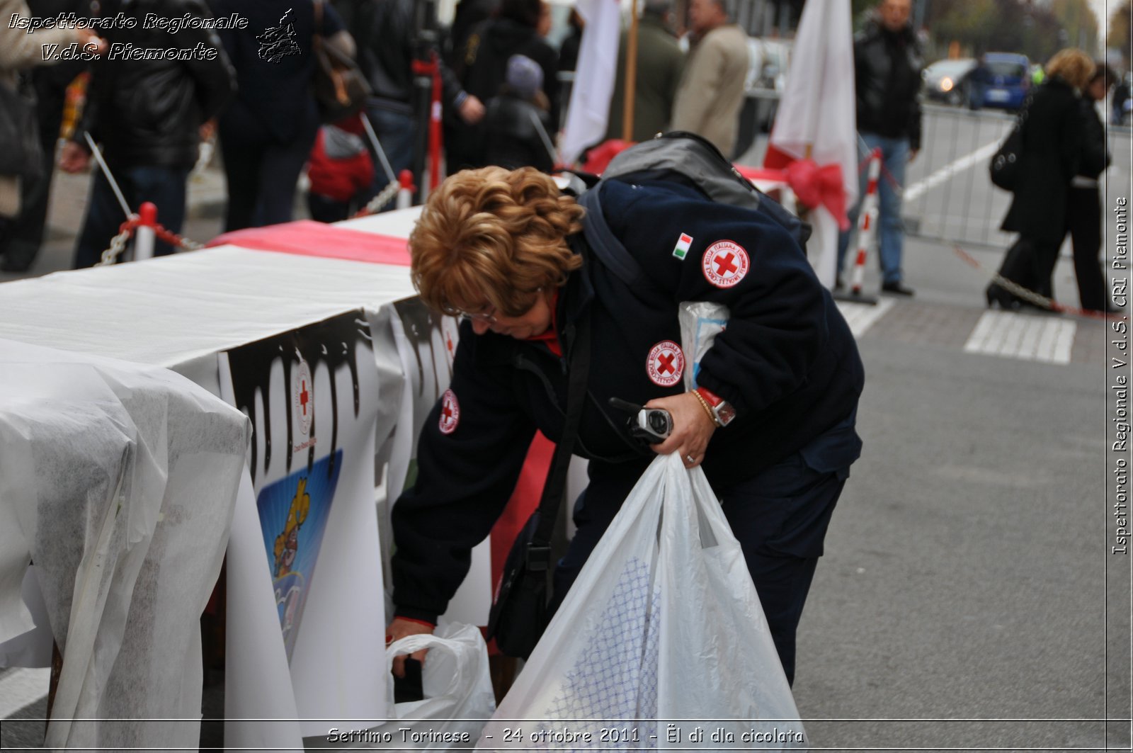 Settimo Torinese  - 24 ottobre 2011 - l d dla cicolata -  Croce Rossa Italiana - Ispettorato Regionale Volontari del Soccorso Piemonte