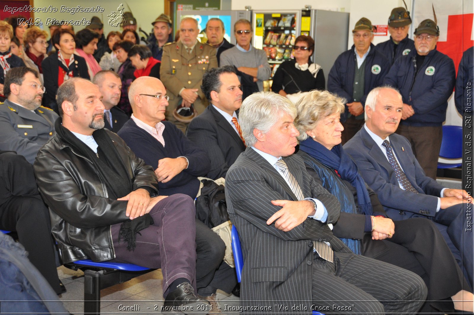 Canelli  - 2 novembre 2011 - Inaugurazione "Via della Croce Rossa" -  Croce Rossa Italiana - Ispettorato Regionale Volontari del Soccorso Piemonte