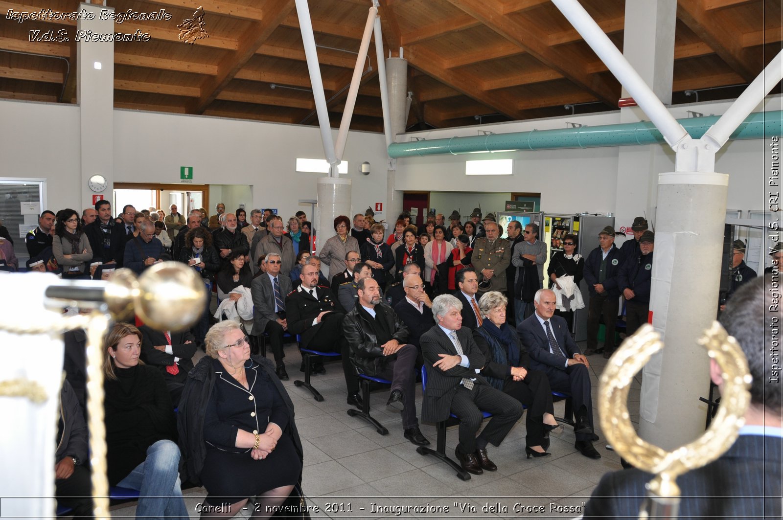 Canelli  - 2 novembre 2011 - Inaugurazione "Via della Croce Rossa" -  Croce Rossa Italiana - Ispettorato Regionale Volontari del Soccorso Piemonte