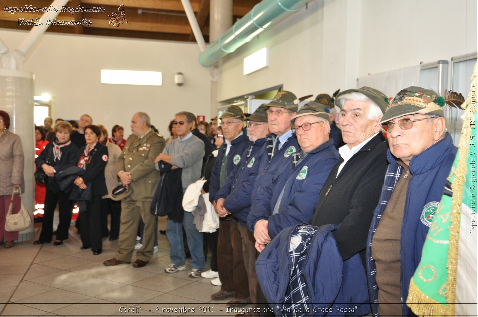 Canelli  - 2 novembre 2011 - Inaugurazione "Via della Croce Rossa" -  Croce Rossa Italiana - Ispettorato Regionale Volontari del Soccorso Piemonte