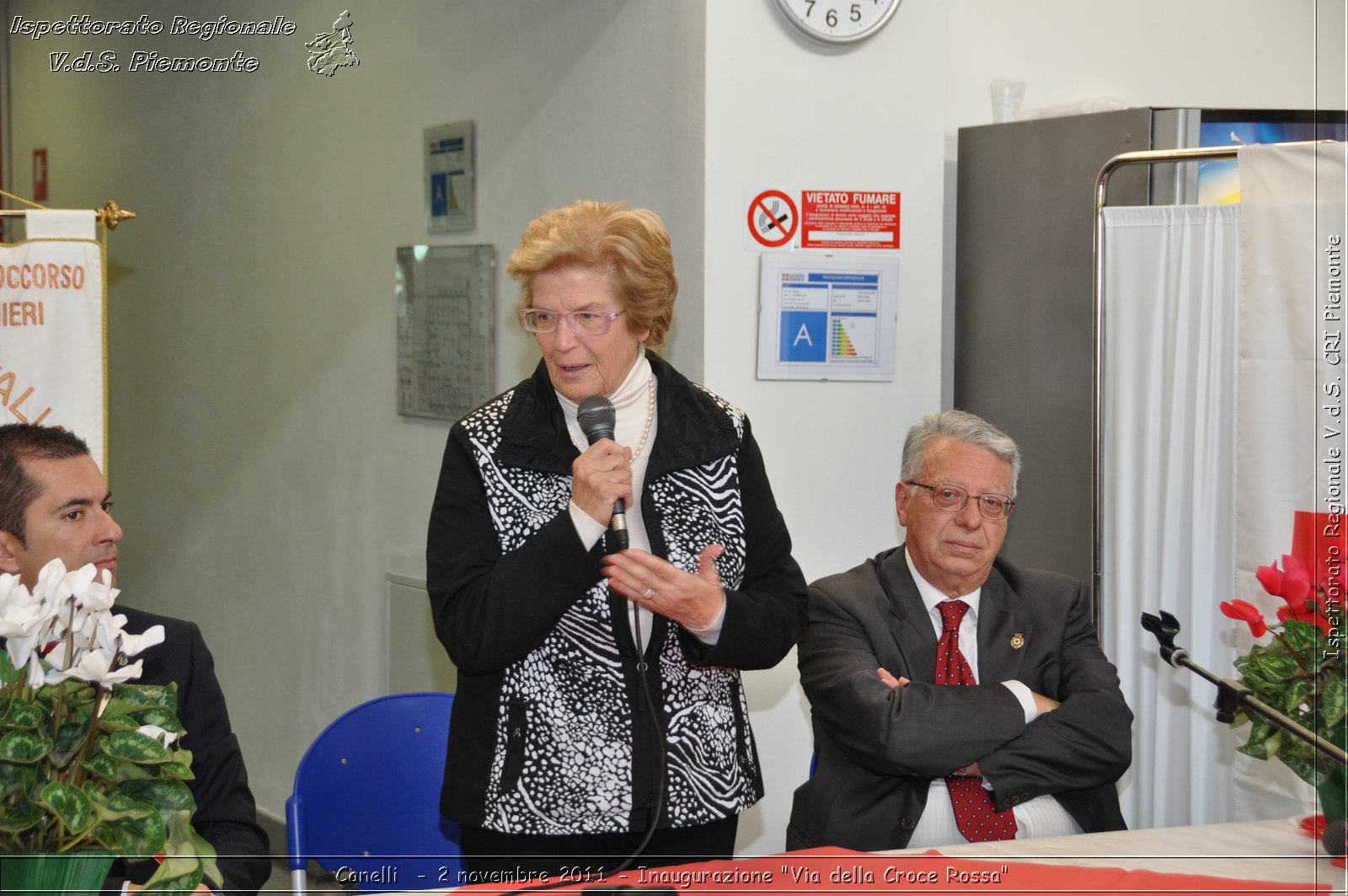 Canelli  - 2 novembre 2011 - Inaugurazione "Via della Croce Rossa" -  Croce Rossa Italiana - Ispettorato Regionale Volontari del Soccorso Piemonte