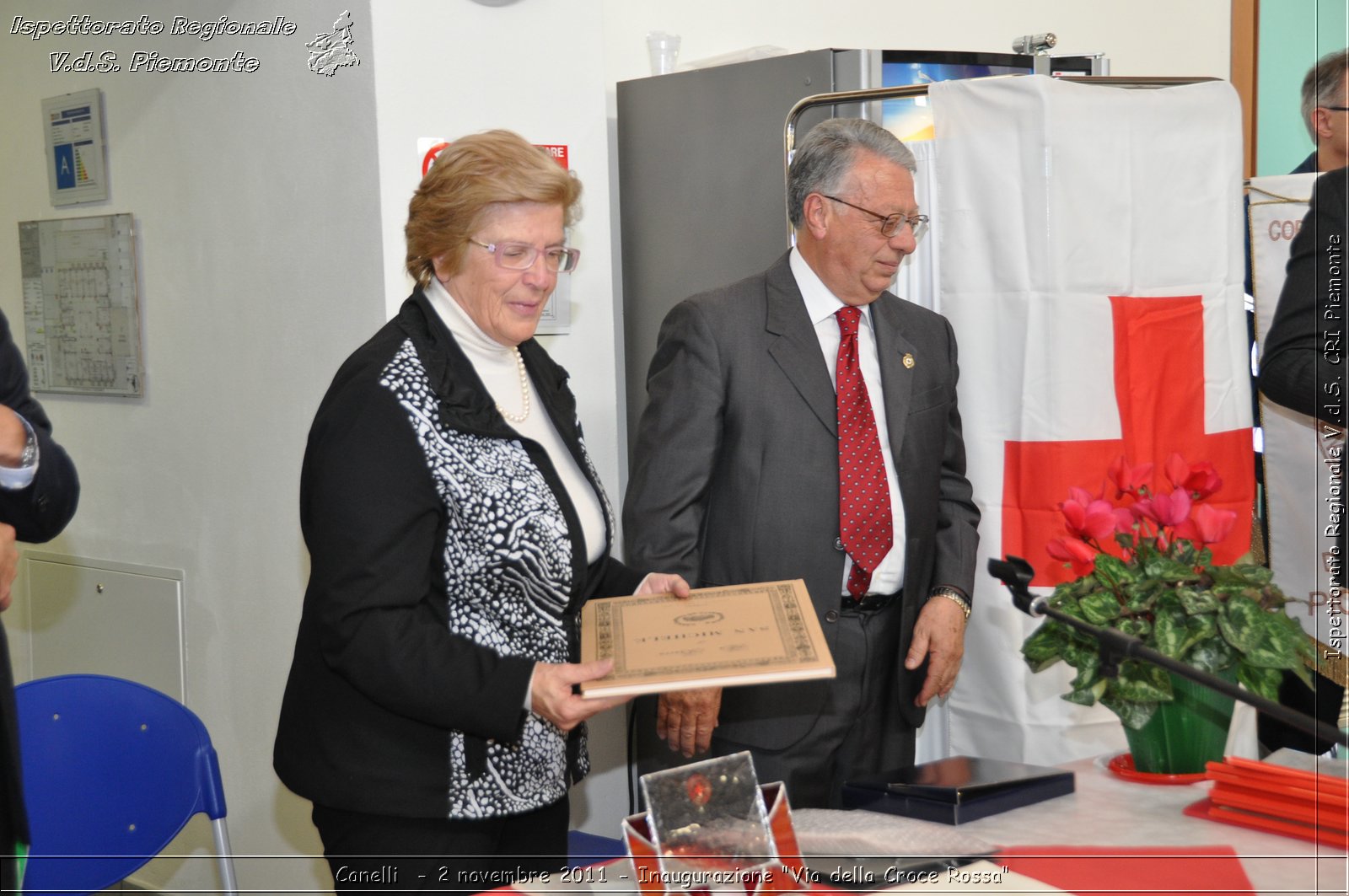 Canelli  - 2 novembre 2011 - Inaugurazione "Via della Croce Rossa" -  Croce Rossa Italiana - Ispettorato Regionale Volontari del Soccorso Piemonte