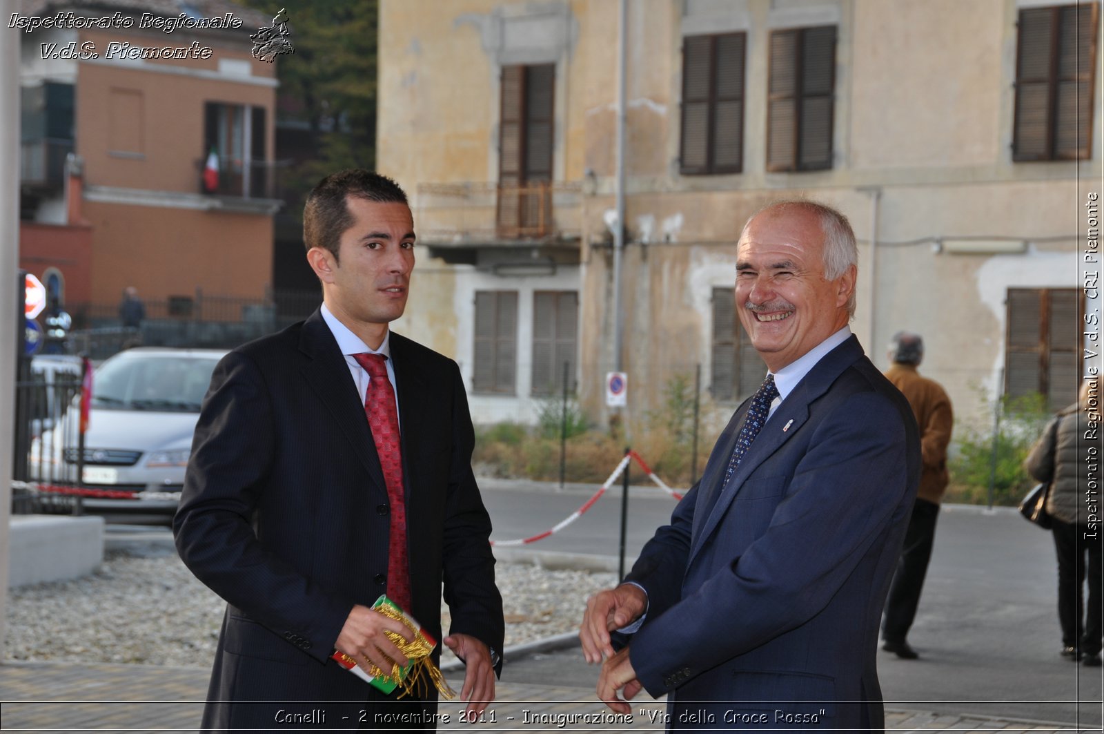 Canelli  - 2 novembre 2011 - Inaugurazione "Via della Croce Rossa" -  Croce Rossa Italiana - Ispettorato Regionale Volontari del Soccorso Piemonte