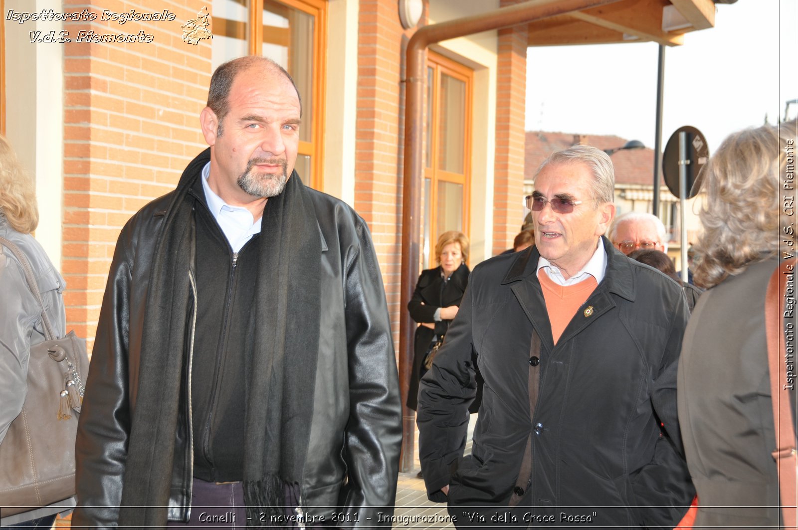 Canelli  - 2 novembre 2011 - Inaugurazione "Via della Croce Rossa" -  Croce Rossa Italiana - Ispettorato Regionale Volontari del Soccorso Piemonte