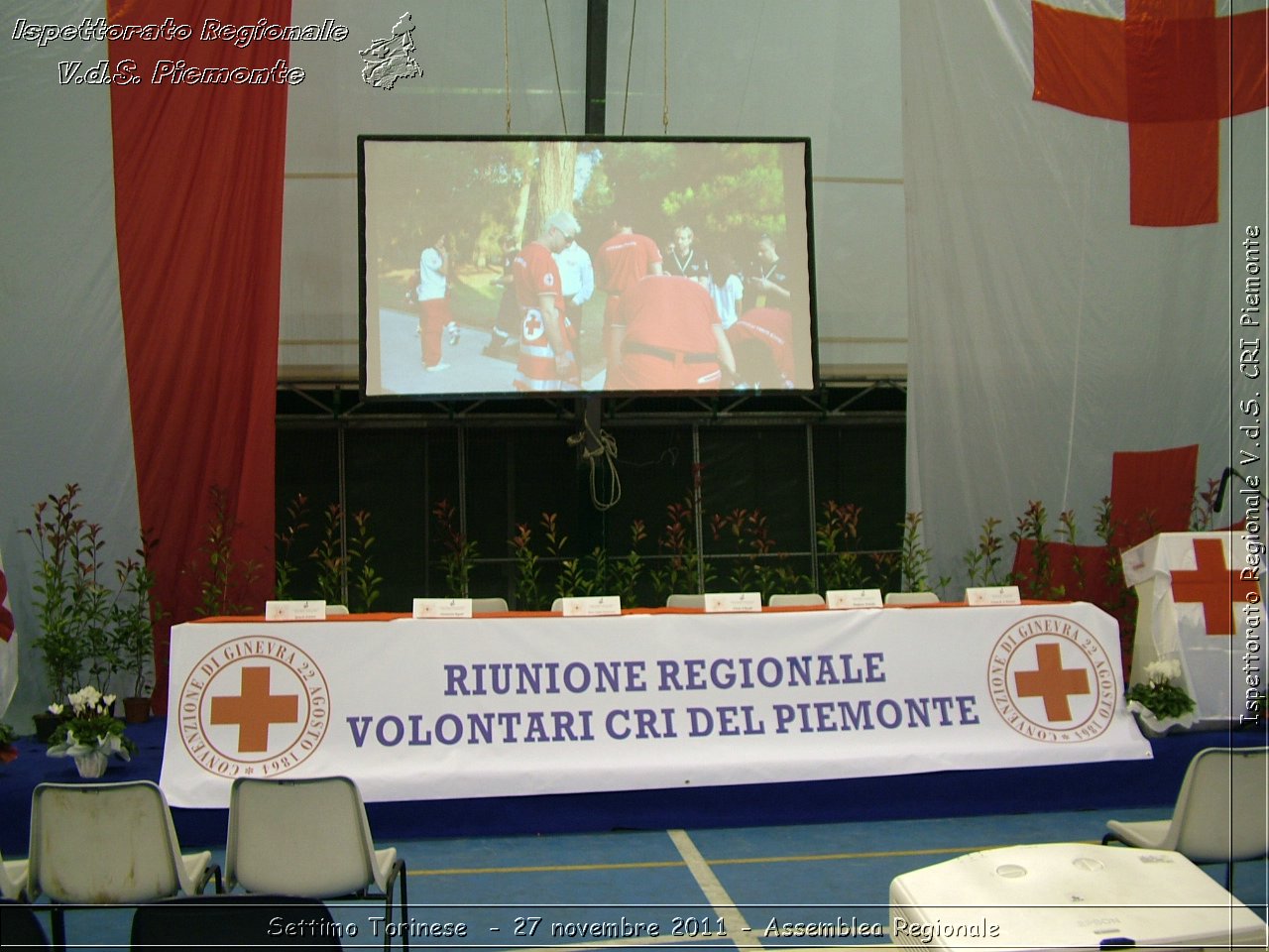 Racconigi  - 7 ottobre 2011 - Giornata del soccorso CRT -  Croce Rossa Italiana - Ispettorato Regionale Volontari del Soccorso Piemonte