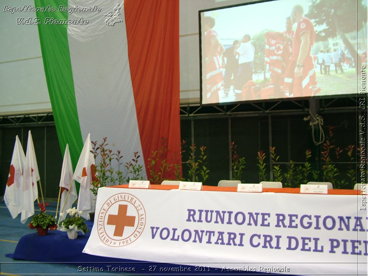 Racconigi  - 7 ottobre 2011 - Giornata del soccorso CRT -  Croce Rossa Italiana - Ispettorato Regionale Volontari del Soccorso Piemonte