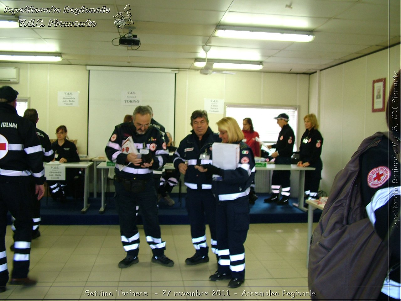 Racconigi  - 7 ottobre 2011 - Giornata del soccorso CRT -  Croce Rossa Italiana - Ispettorato Regionale Volontari del Soccorso Piemonte