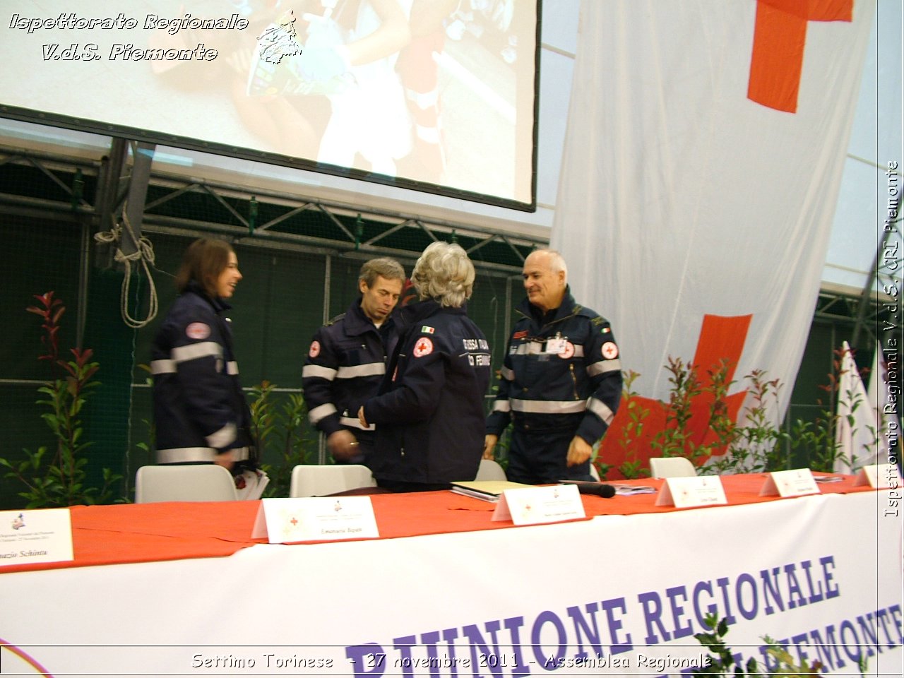 Racconigi  - 7 ottobre 2011 - Giornata del soccorso CRT -  Croce Rossa Italiana - Ispettorato Regionale Volontari del Soccorso Piemonte