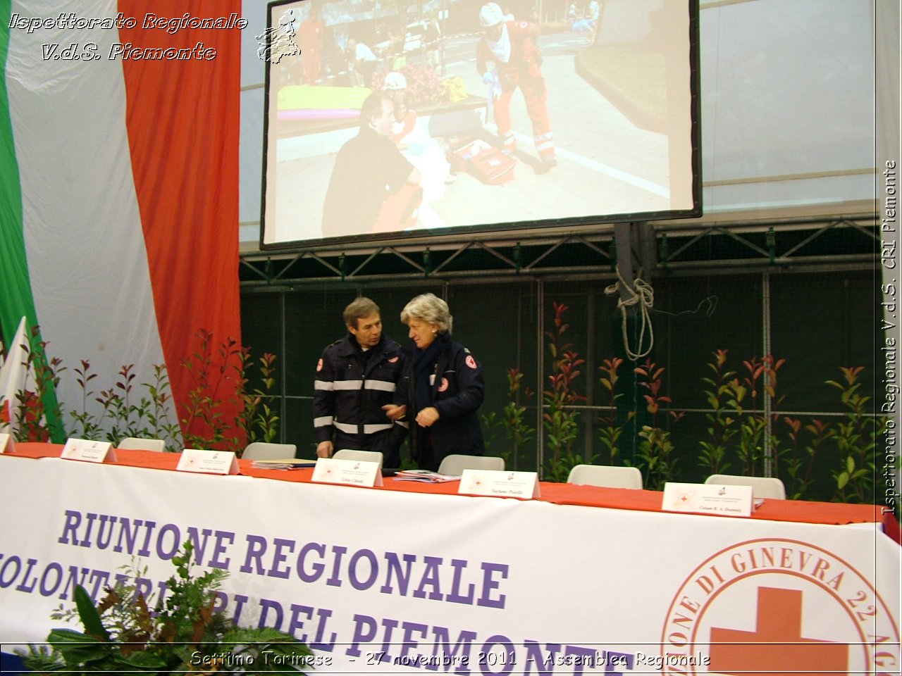 Racconigi  - 7 ottobre 2011 - Giornata del soccorso CRT -  Croce Rossa Italiana - Ispettorato Regionale Volontari del Soccorso Piemonte