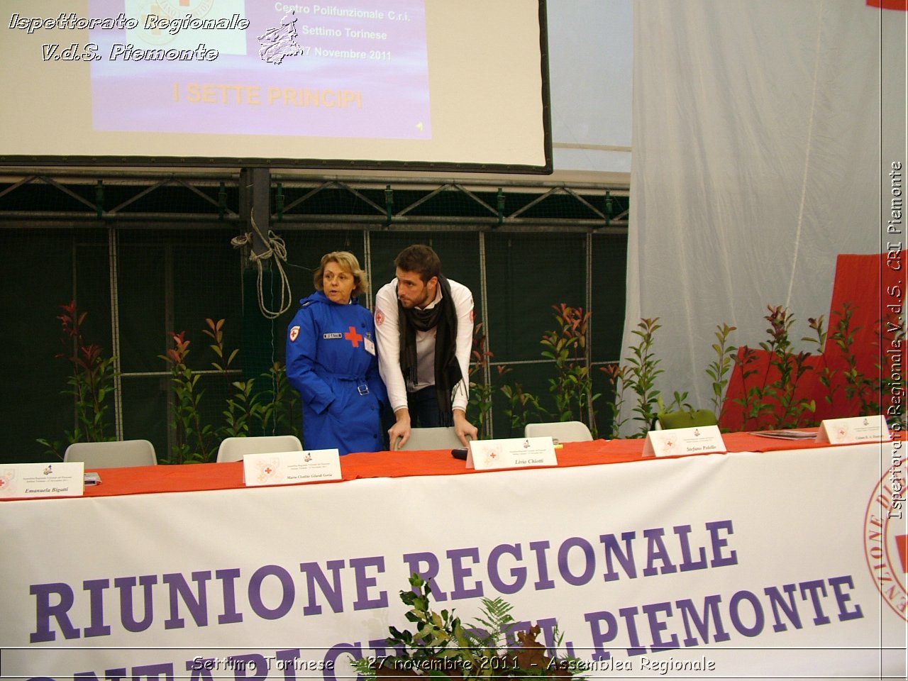 Racconigi  - 7 ottobre 2011 - Giornata del soccorso CRT -  Croce Rossa Italiana - Ispettorato Regionale Volontari del Soccorso Piemonte