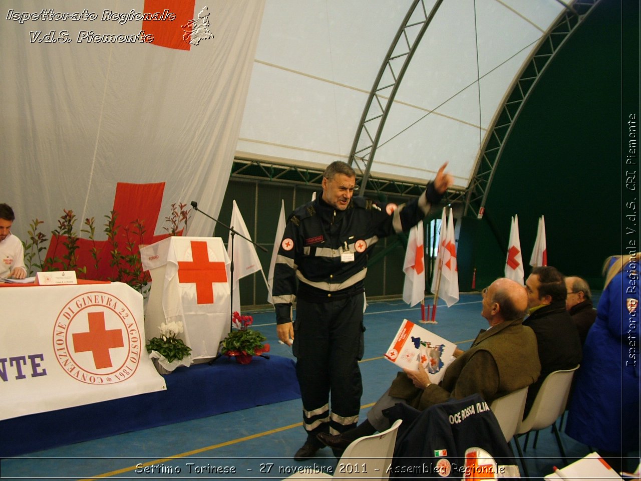 Racconigi  - 7 ottobre 2011 - Giornata del soccorso CRT -  Croce Rossa Italiana - Ispettorato Regionale Volontari del Soccorso Piemonte