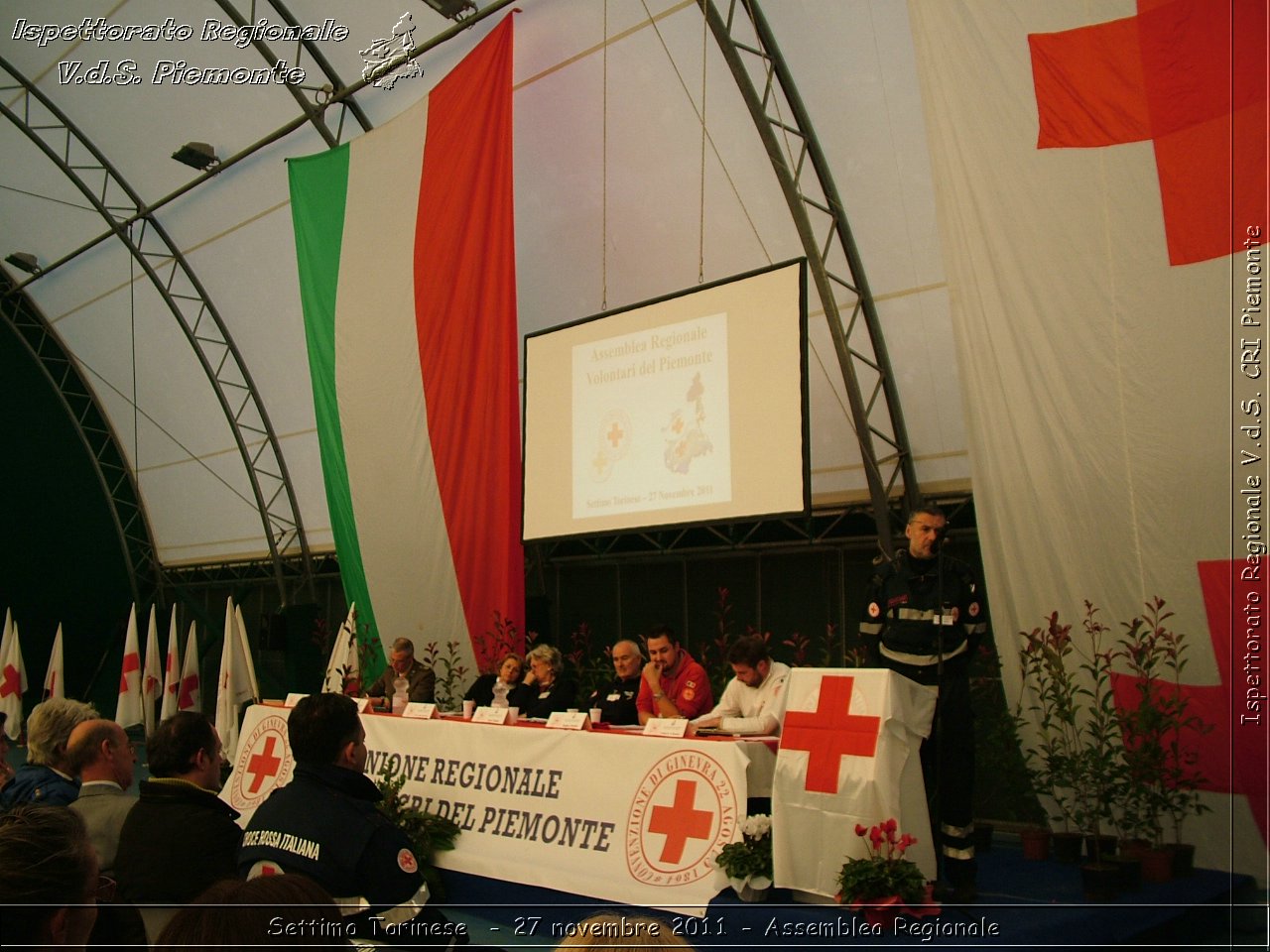 Racconigi  - 7 ottobre 2011 - Giornata del soccorso CRT -  Croce Rossa Italiana - Ispettorato Regionale Volontari del Soccorso Piemonte