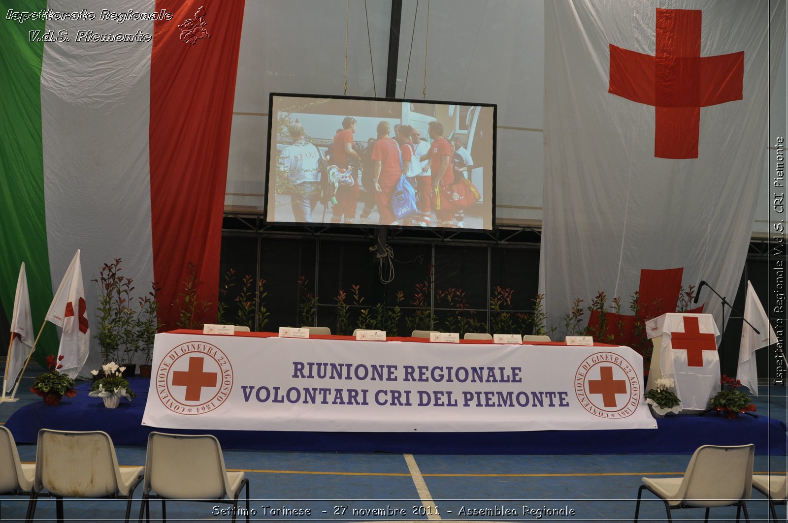 Racconigi  - 7 ottobre 2011 - Giornata del soccorso CRT -  Croce Rossa Italiana - Ispettorato Regionale Volontari del Soccorso Piemonte