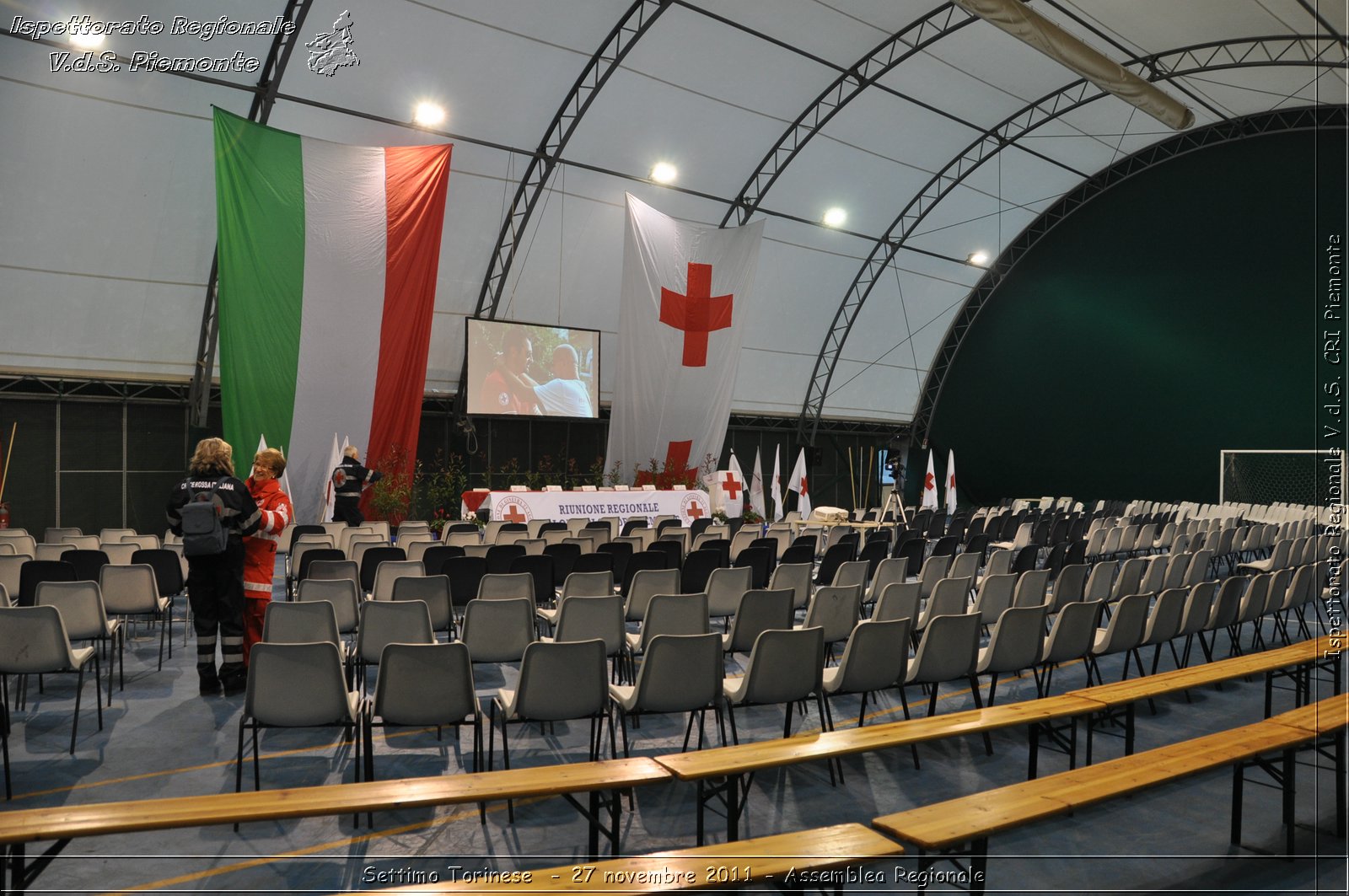 Racconigi  - 7 ottobre 2011 - Giornata del soccorso CRT -  Croce Rossa Italiana - Ispettorato Regionale Volontari del Soccorso Piemonte