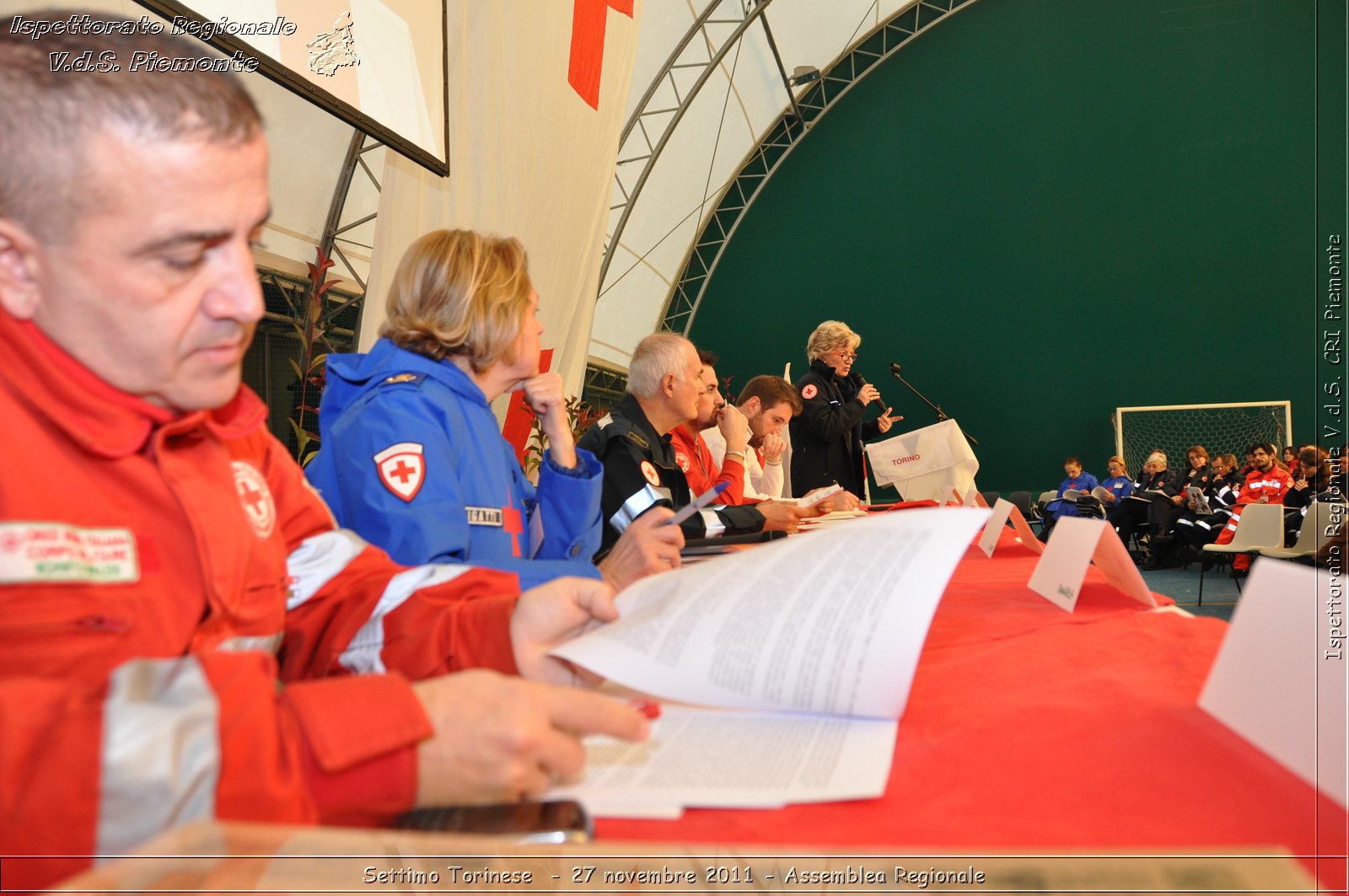 Racconigi  - 7 ottobre 2011 - Giornata del soccorso CRT -  Croce Rossa Italiana - Ispettorato Regionale Volontari del Soccorso Piemonte