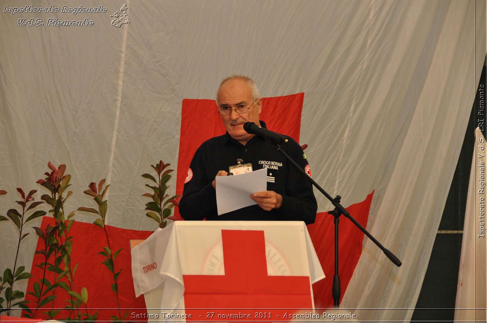 Racconigi  - 7 ottobre 2011 - Giornata del soccorso CRT -  Croce Rossa Italiana - Ispettorato Regionale Volontari del Soccorso Piemonte