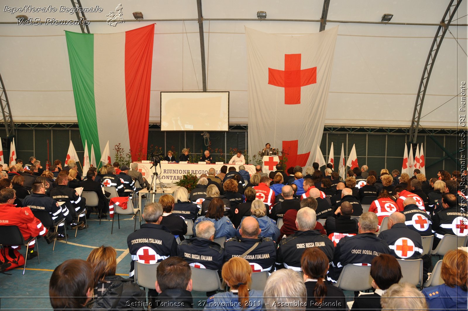 Racconigi  - 7 ottobre 2011 - Giornata del soccorso CRT -  Croce Rossa Italiana - Ispettorato Regionale Volontari del Soccorso Piemonte