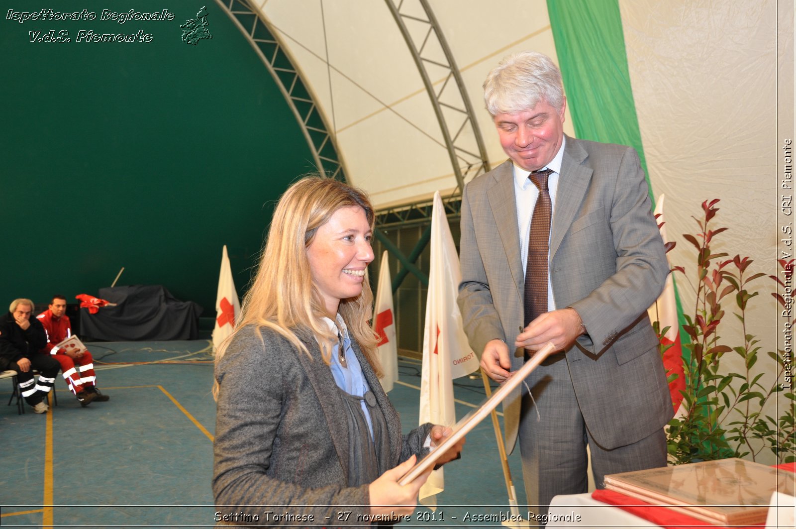 Racconigi  - 7 ottobre 2011 - Giornata del soccorso CRT -  Croce Rossa Italiana - Ispettorato Regionale Volontari del Soccorso Piemonte