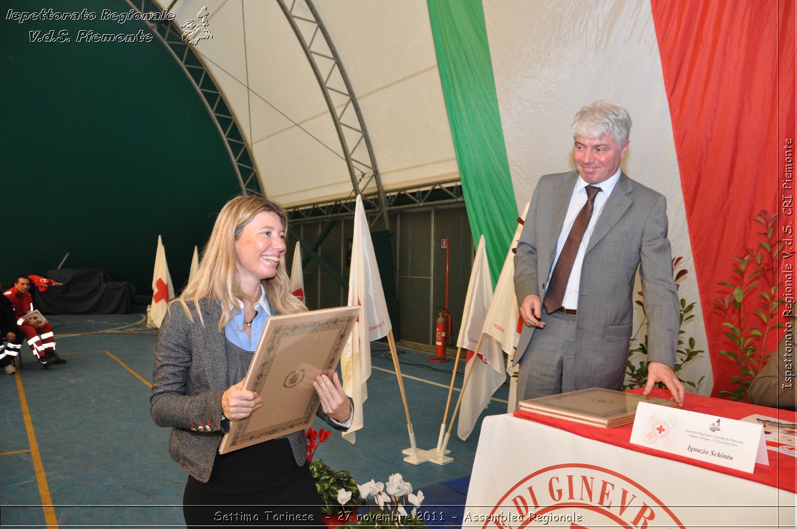 Racconigi  - 7 ottobre 2011 - Giornata del soccorso CRT -  Croce Rossa Italiana - Ispettorato Regionale Volontari del Soccorso Piemonte