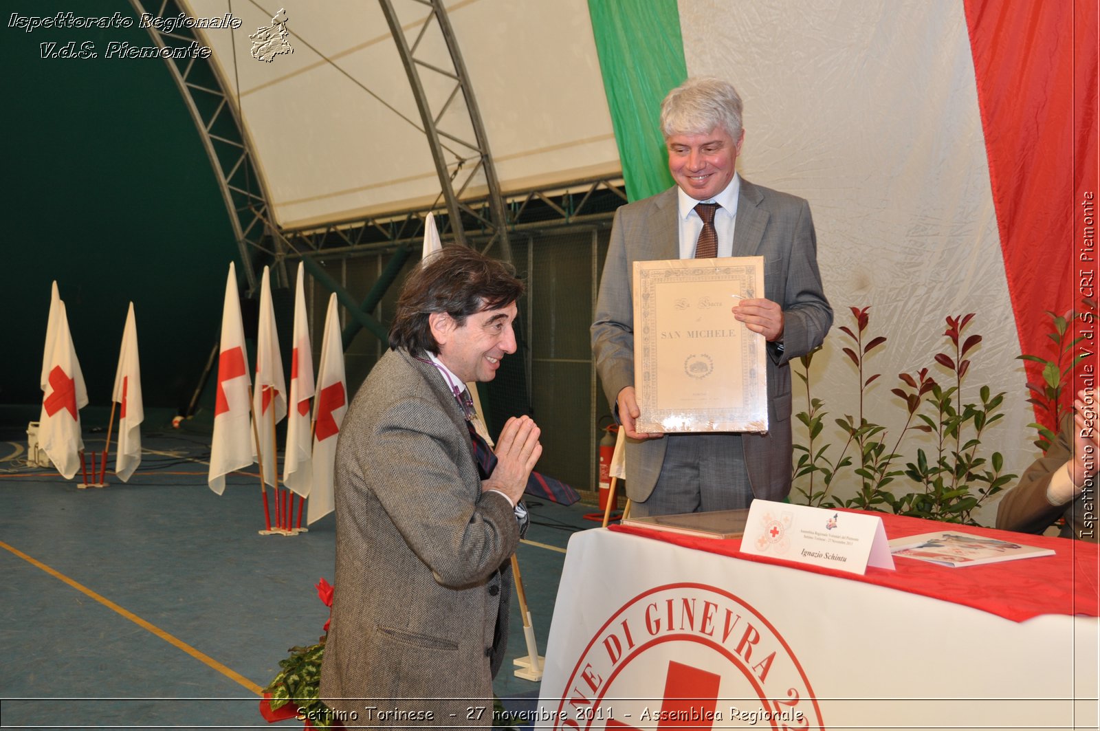 Racconigi  - 7 ottobre 2011 - Giornata del soccorso CRT -  Croce Rossa Italiana - Ispettorato Regionale Volontari del Soccorso Piemonte